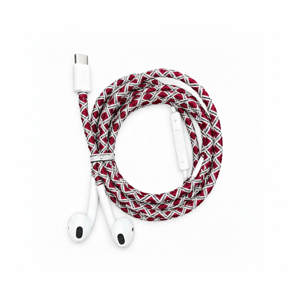 Apple - Earphones USB-C With Custom Cover