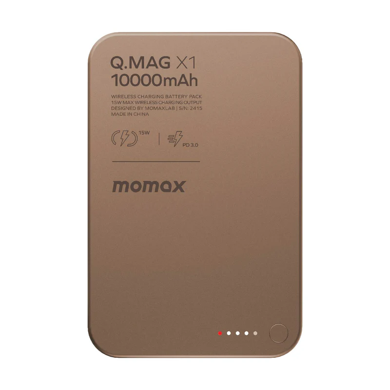 Momax - 15W Magnetic Power Bank (10000mAh)