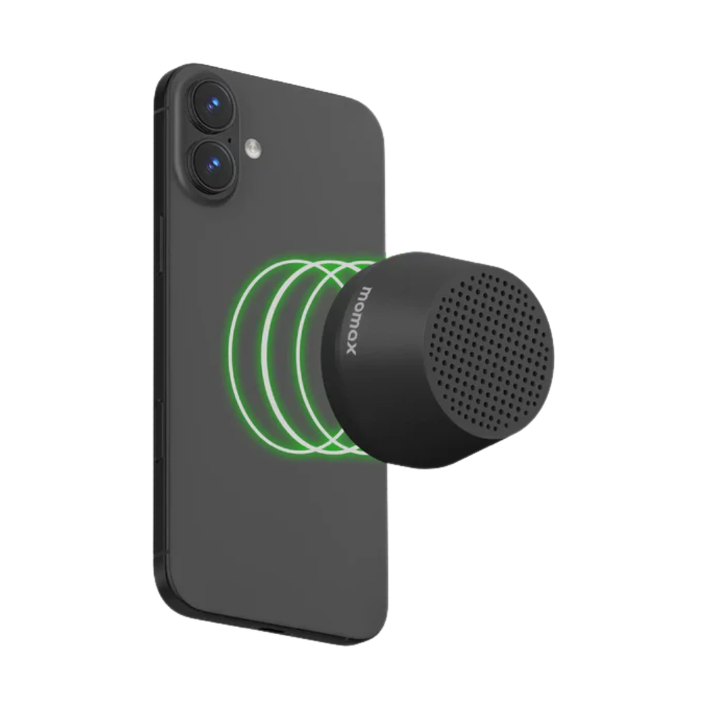 Momax - 1 vibe go lite Magnetic Wireless Speaker