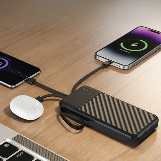 بورودو - باور بنك 37 واط وكابلات (10000 مللي أمبير)