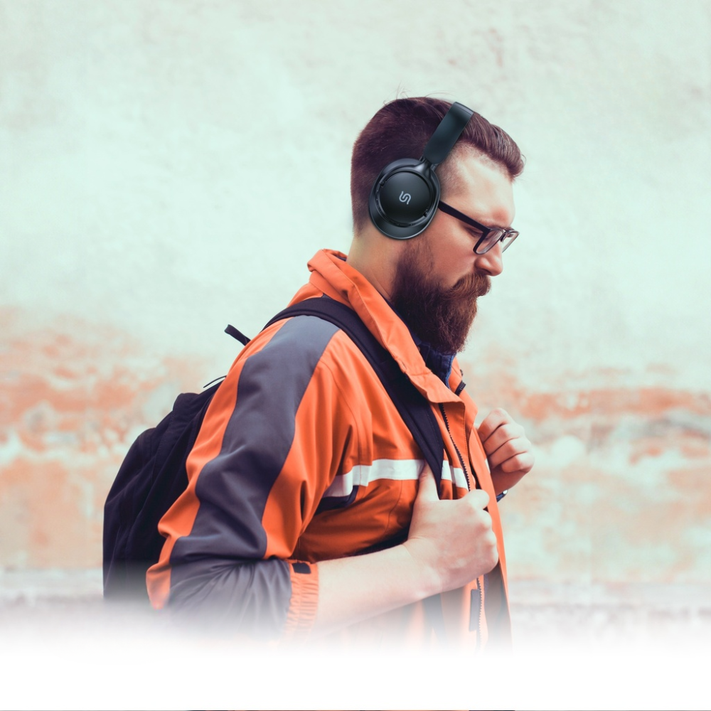 Porodo - Soundtec Zen Headphone (Noise-Cancelling)