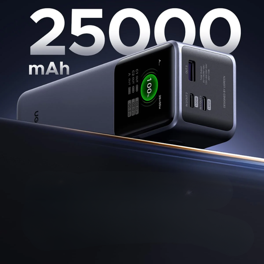 يوجرين - باور بانك بقوة 200 واط (25000 مللي أمبير/الساعة)