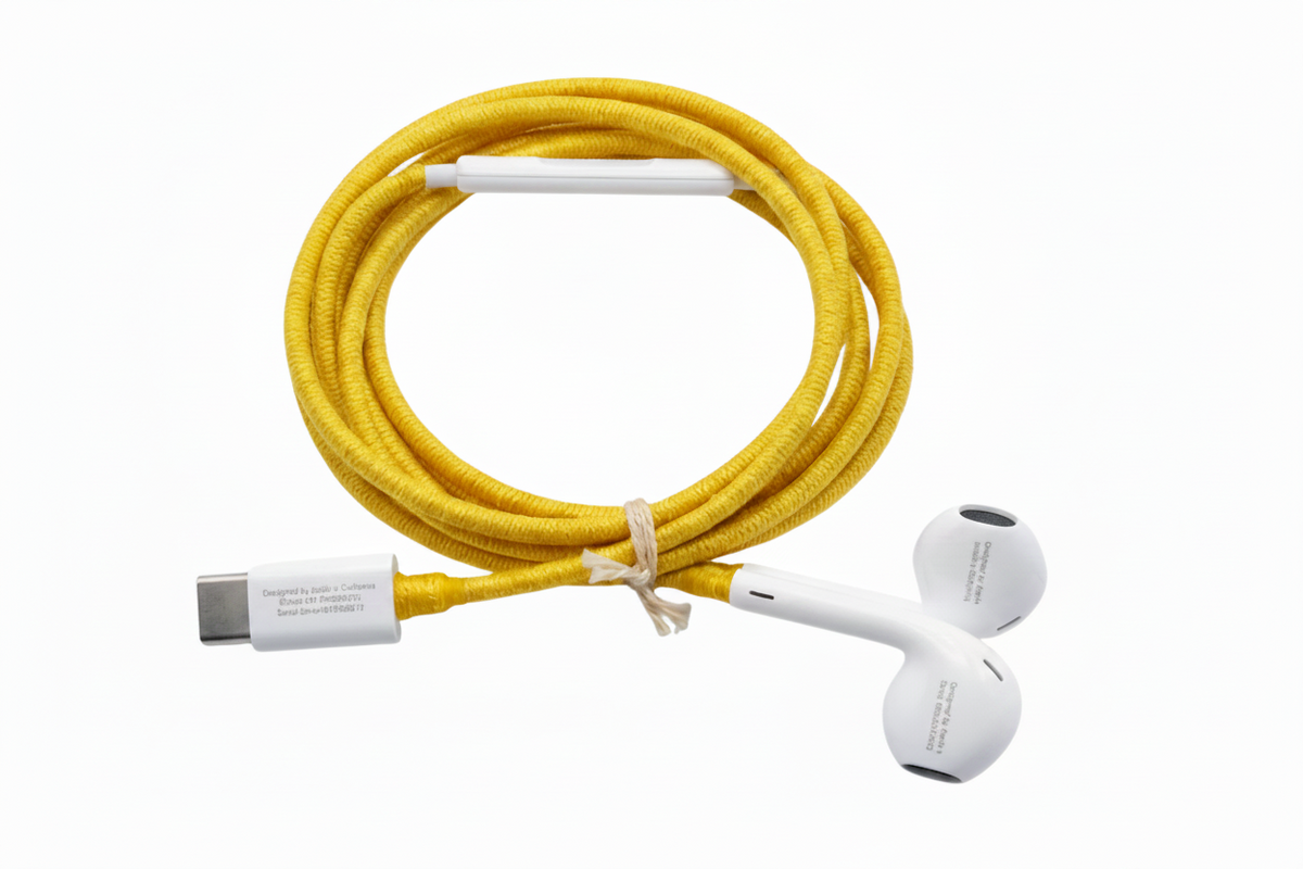 Apple - Earphones USB-C With Custom Cover