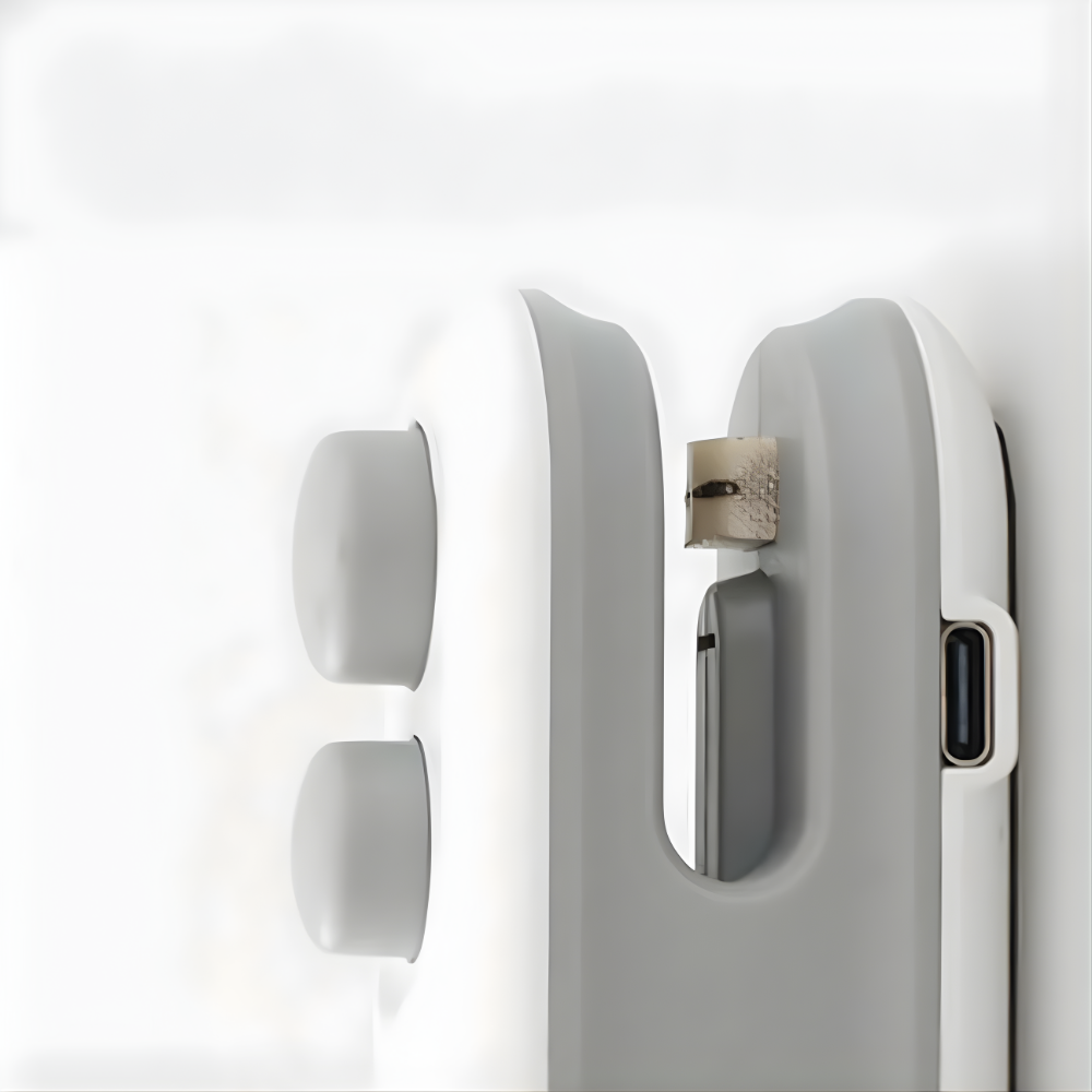 Matte finish portable heat sealer with USB-C charging port