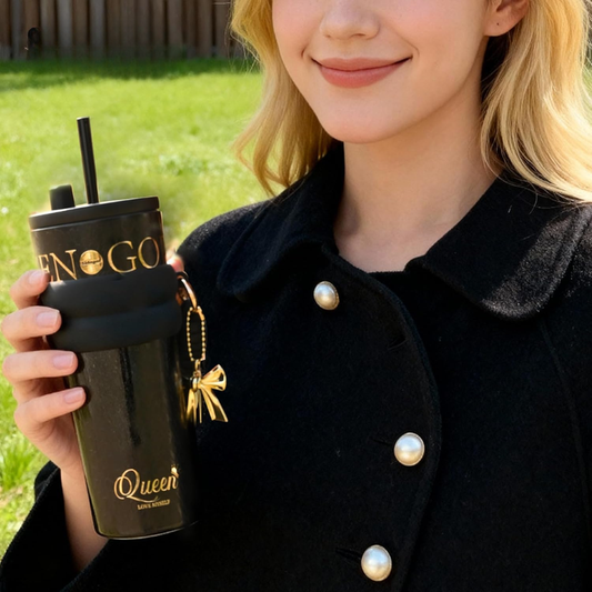 Portable Mug Bottle with Strap