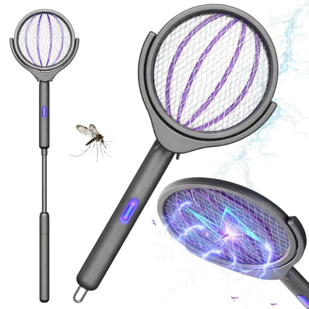 Telescopic Electric Mosquito Swatter
