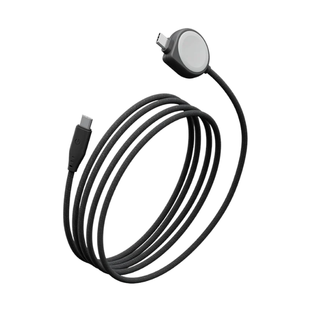 Energea - كابل USB-C بقدرة 60 وات وشاحن لساعة آبل