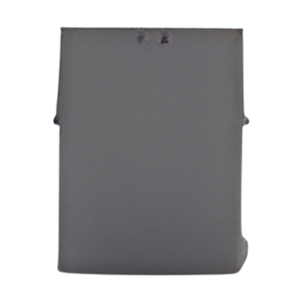 Side profile of slim gray Swapery power bank with rounded edges and mounting tabs