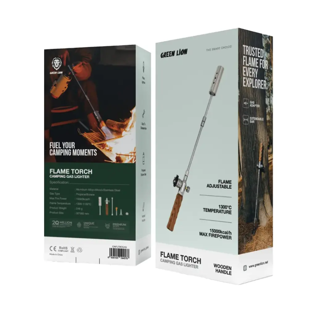 Green Lion - Flame Torch Gas Lighter