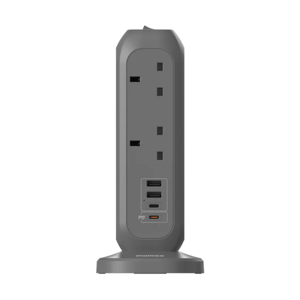 Momax - 3250W Power Stripe 11AC & USB Ports (2m)
