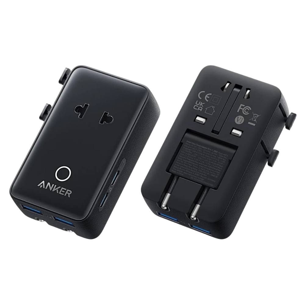 Anker - Nano Travel Adapter – 5-in-1