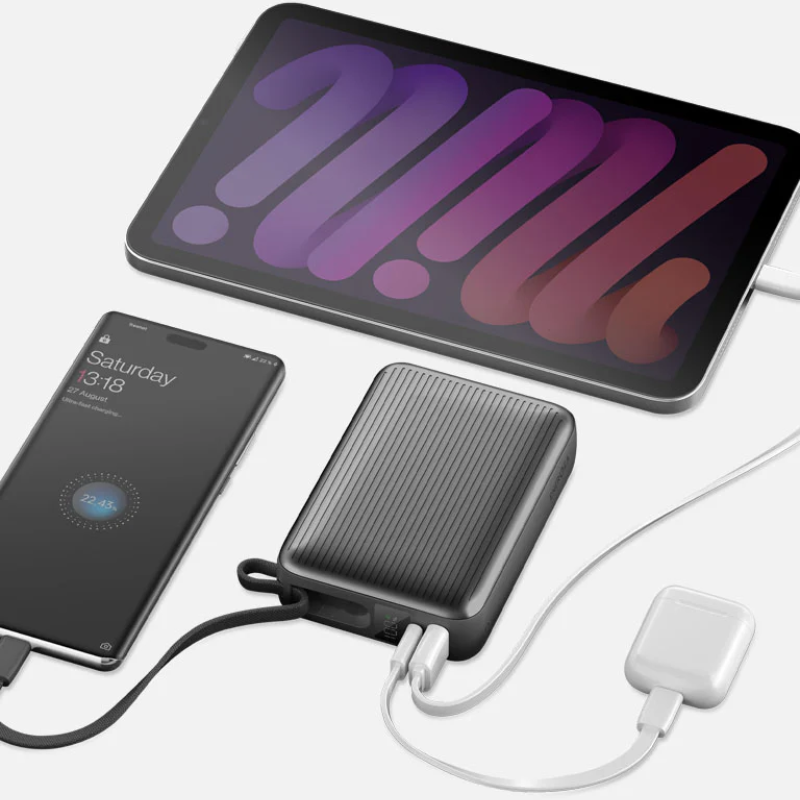 إنرجيا - بنك طاقة وكابل بقدرة 45 واط (20000 مللي أمبير/ساعة)