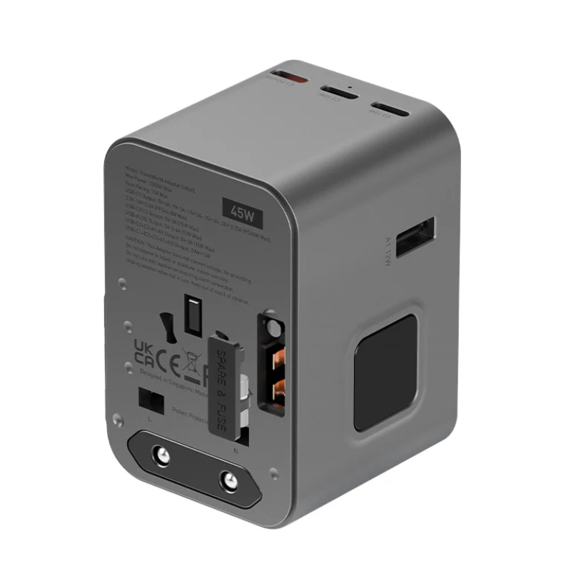 شاحن حائط عالمي من إنرجيا - 45 واط