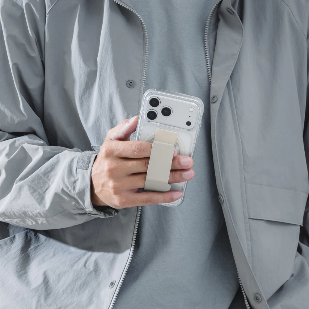Mageasy - iPhone 17 Leatherette Grip Case