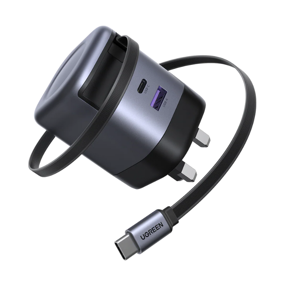 Ugreen - 65W Retractable Wall Charger