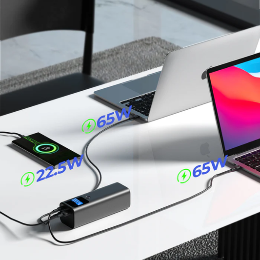 أوكي - بنك طاقة ذكي بقوة 140 واط (27600 مللي أمبير/ساعة)