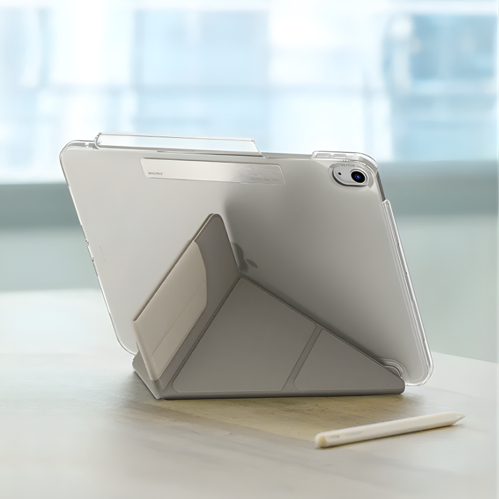 Uniq iPad Air 13 Camden Click Case with Y-fold stand and stylus holder