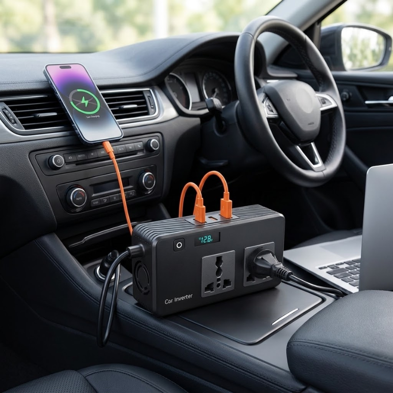 BlueFire - 200W Car Power Inverter
