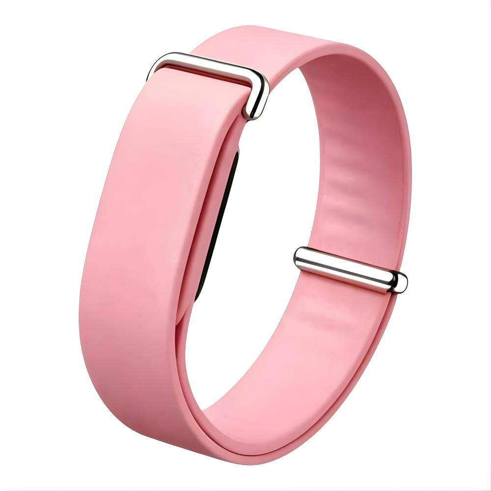 Wizard Google Fitbit Air Silicone Band, Premium Flexible Replacement Wrist Strap for Fitbit Air, Soft Comfortable Sweat-Resistant Silicone Watch Band with Adjustable Secure Fit for Everyday Sports & Active Use | سوار Wizard السيليكوني لـ Google Fitbit Air، حزام بديل مرن وفاخر للمعصم، مصنوع من السيليكون الناعم والمريح والمقاوم للعرق، قابل للتعديل بثبات آمن للاستخدام اليومي والرياضة