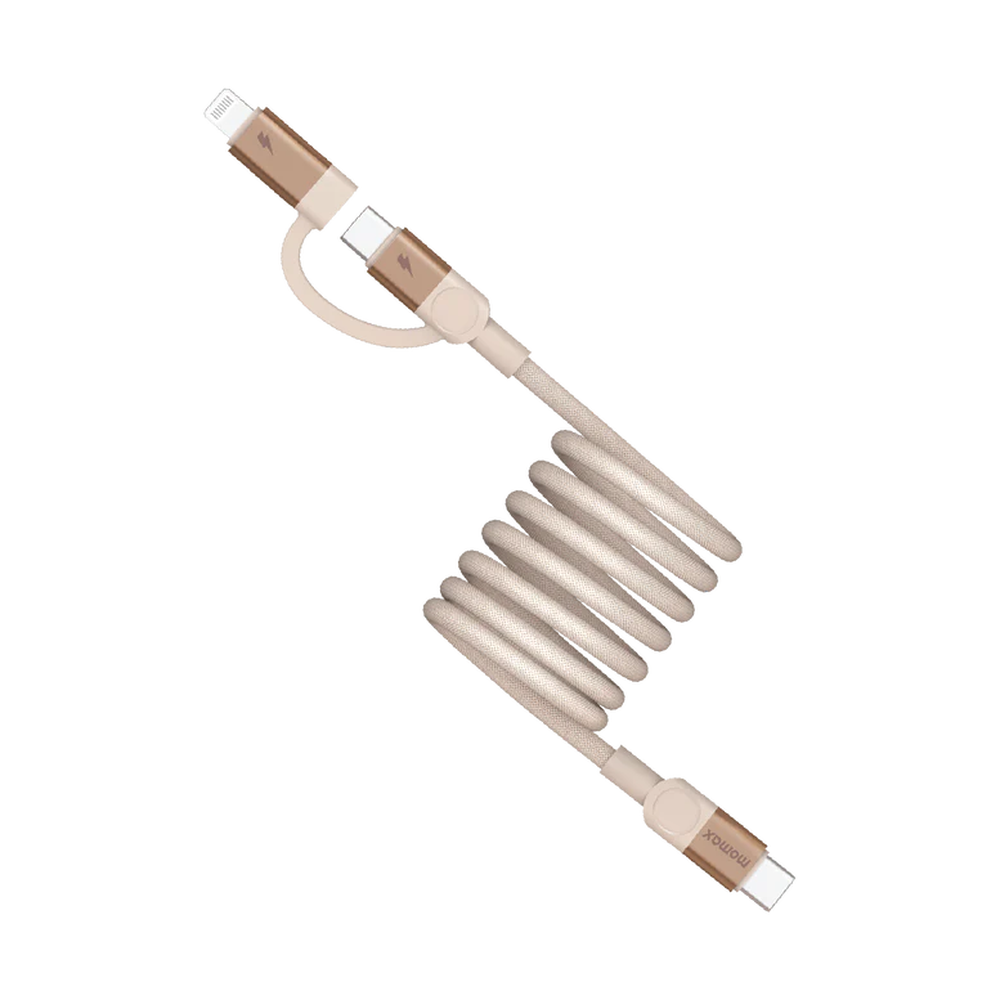 Momax - 60W كابل USB-C إلى USB-C ولايتنينج