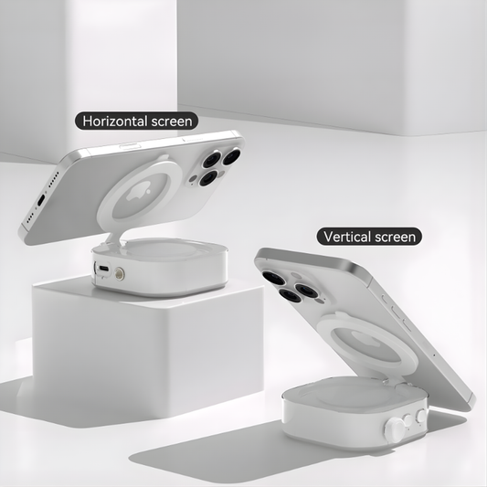 Telesin magnetic phone stand light with dual horizontal and vertical screen modes