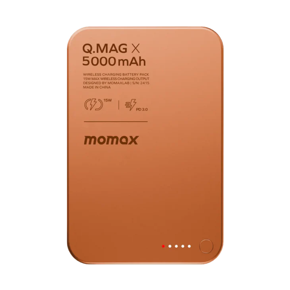Momax - 15W Magnetic Power Bank (5000mAh)