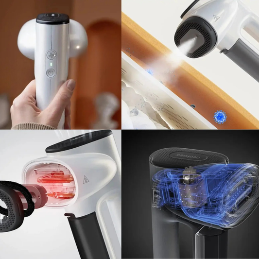 Internal heating elements and steam mechanism of white neokosd smart steamer