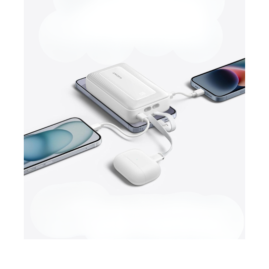 Anker - 30W Power Bank & Lightning Cables (10,000mAh)