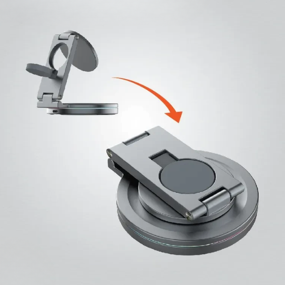 Porodo - 15W Wireless Charger & Rotating Base