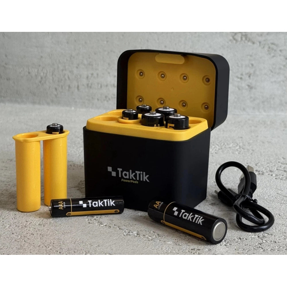 Taktik - PowerPods Rechargeable Battery Kit (8-Pack)