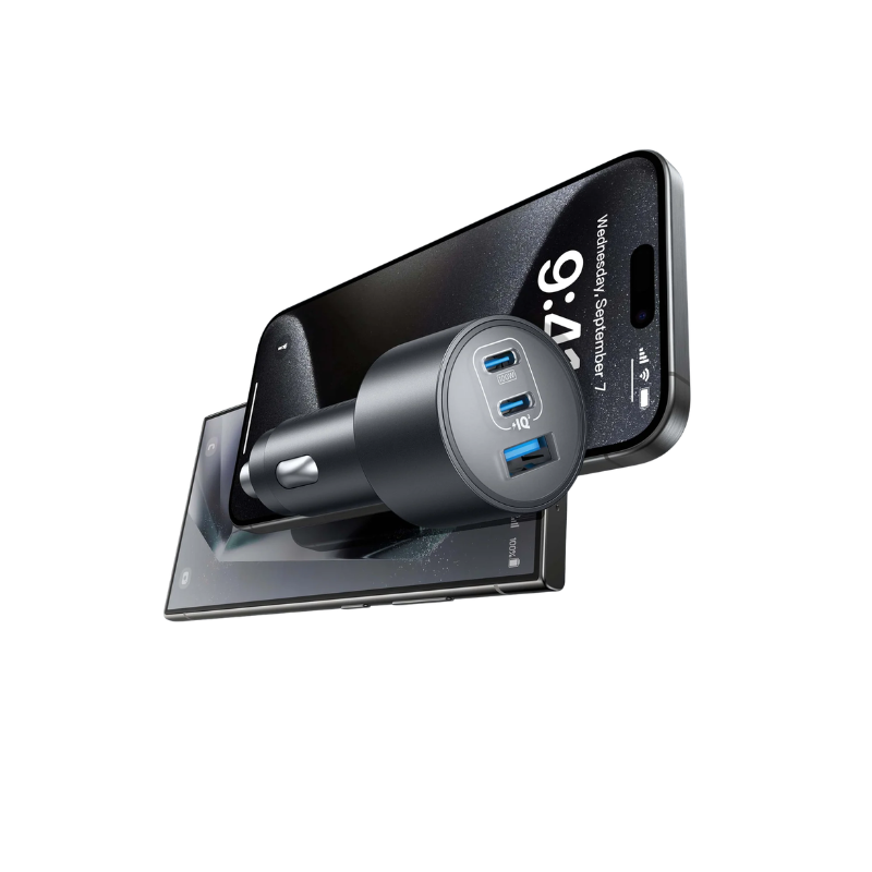 Anker - 167.5W Nano Car Charger 3-Ports