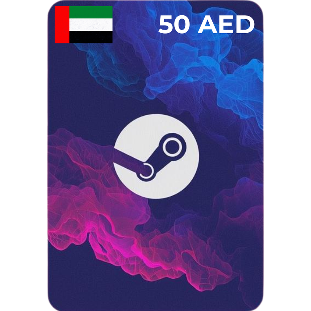 بطاقة رقمية - رصيد ستيم اماراتي 50 درهم