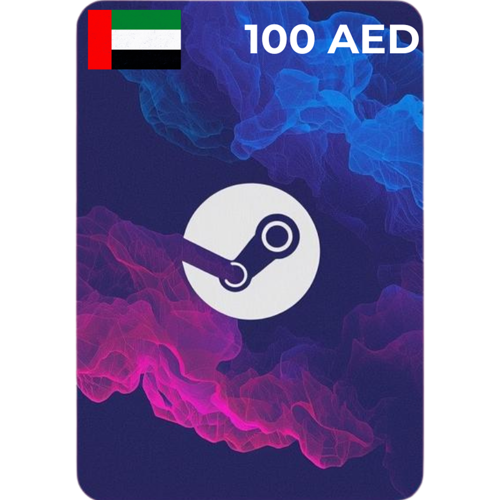 بطاقة رقمية - رصيد ستيم اماراتي 100 درهم