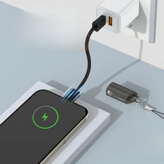 Porodo - 60W Keychain USB-C to Lightning