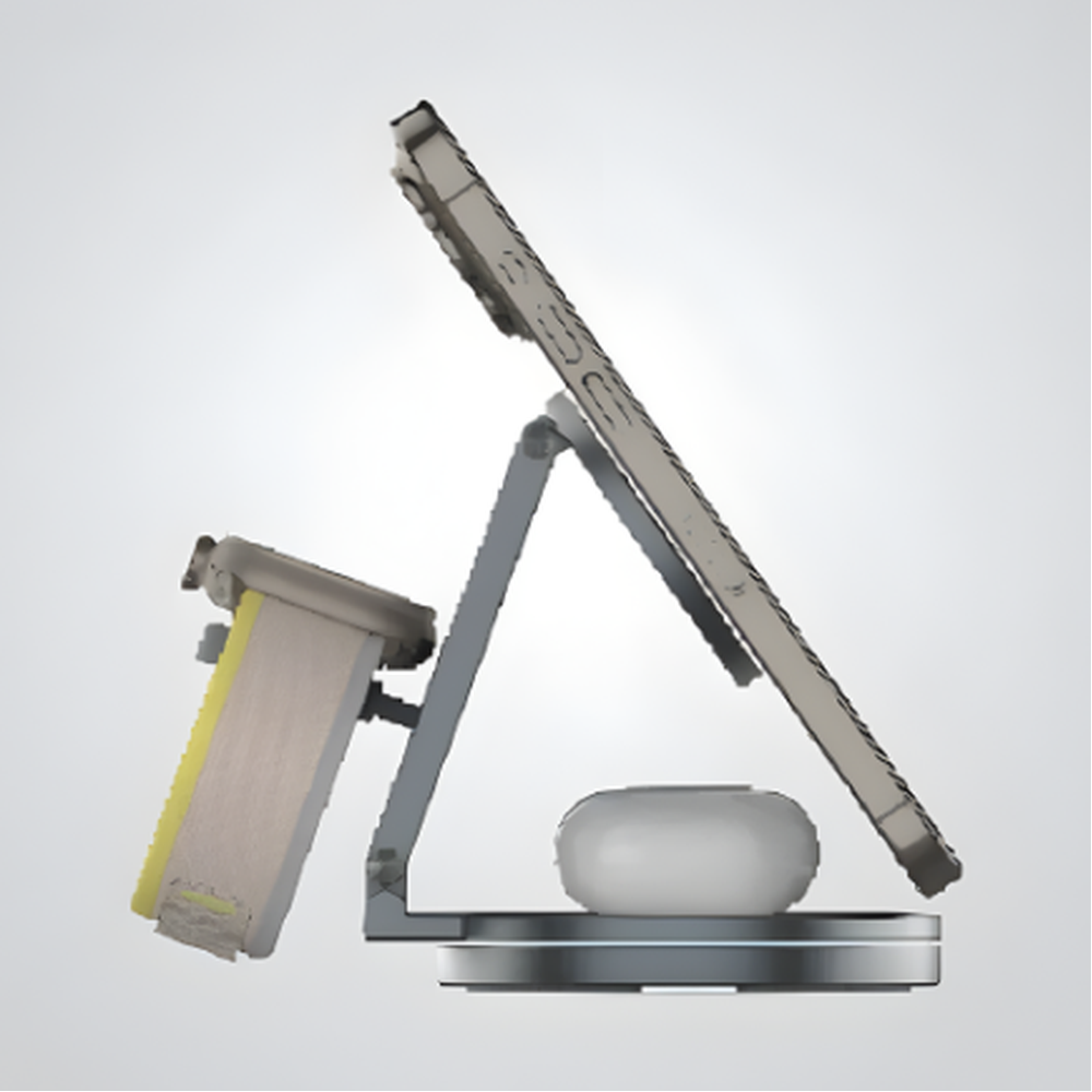 Porodo - 15W Wireless Charger & Rotating Base