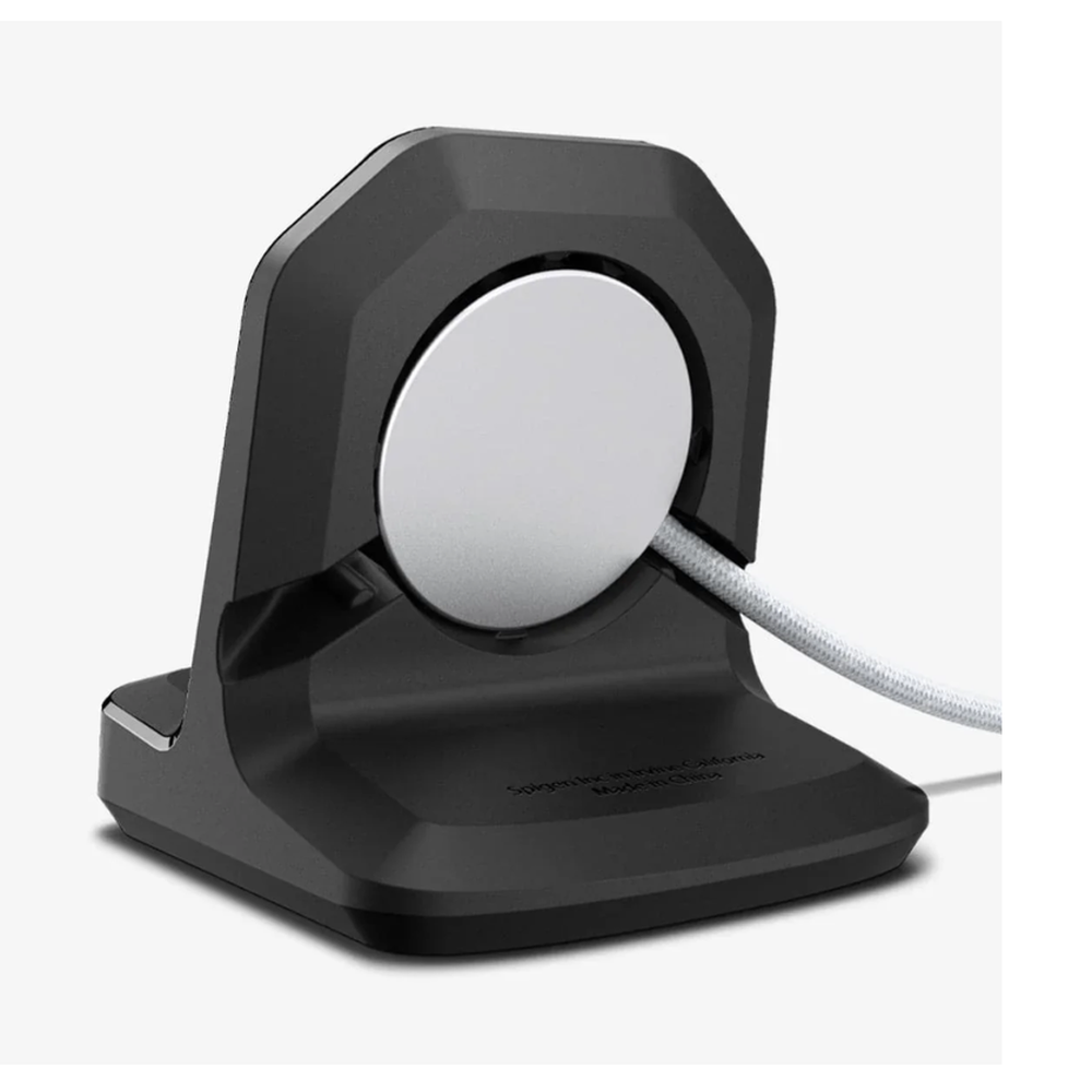 Spigen Apple Watch charging dock with magnetic pad and braided cable