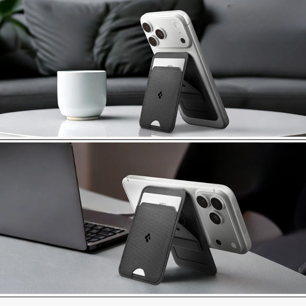 Spigen - MagSafe Wallet with Stand (1 Card)
