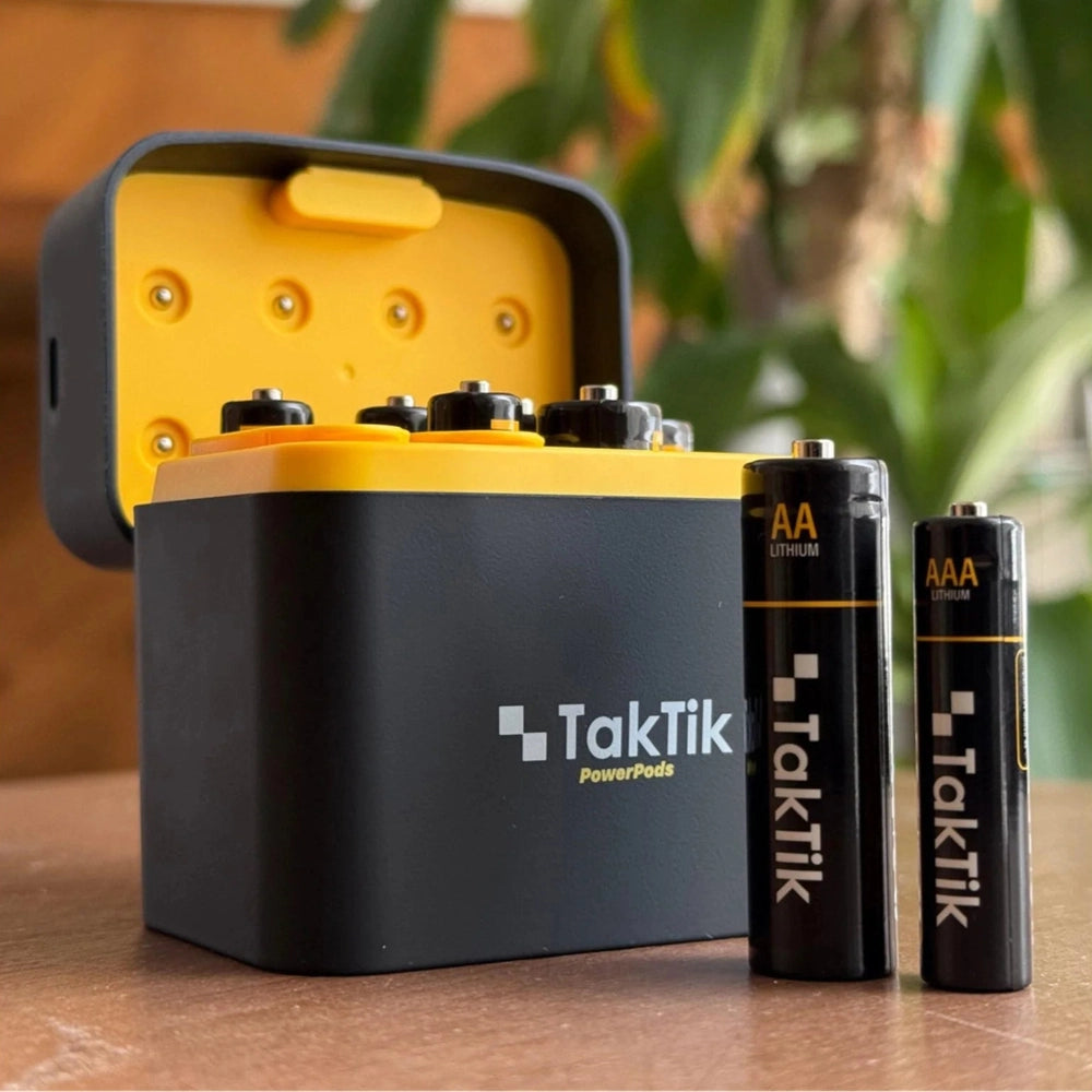 Taktik - PowerPods Rechargeable Battery Kit (8-Pack)