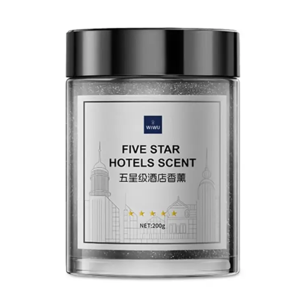 Wiwu Five Star Hotels Scent silver glitter solid balm with Chinese label