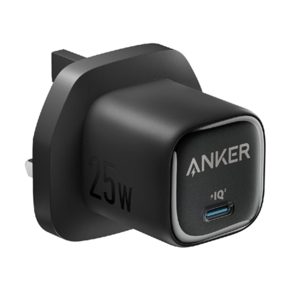 Anker Nano Pro 25W UK wall charger black with USB-C port
