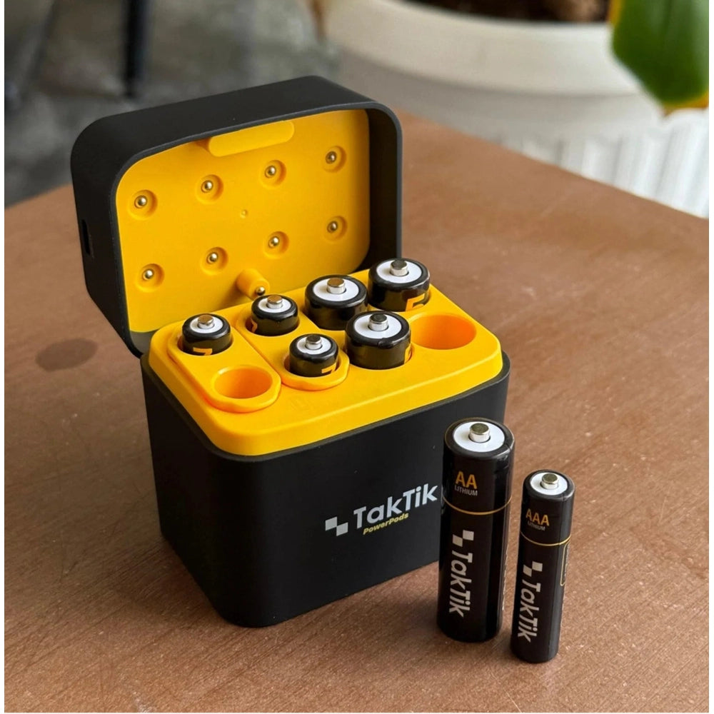 Taktik - PowerPods Rechargeable Battery Kit (8-Pack)