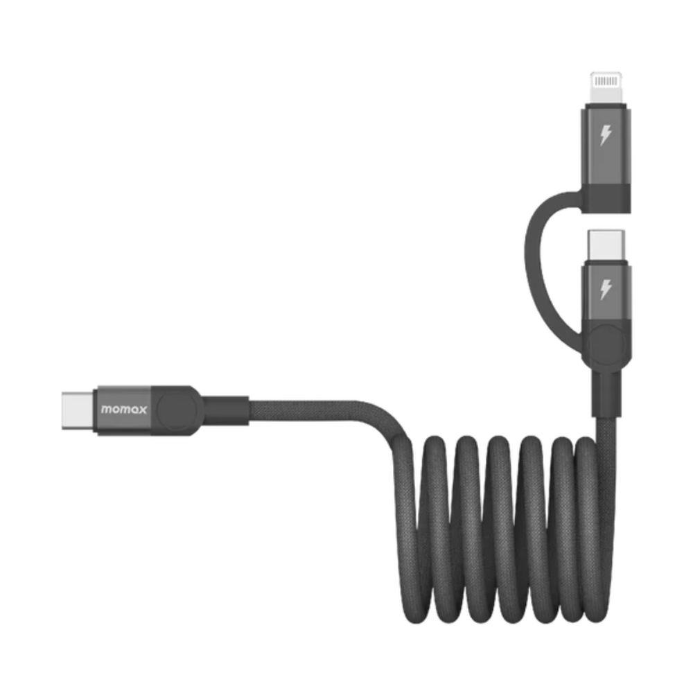Momax - 60W كابل USB-C إلى USB-C ولايتنينج