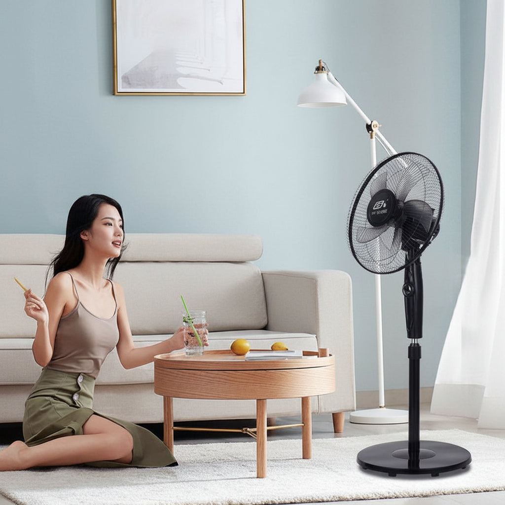 FUZAHO - Rechargeable Solar Fan