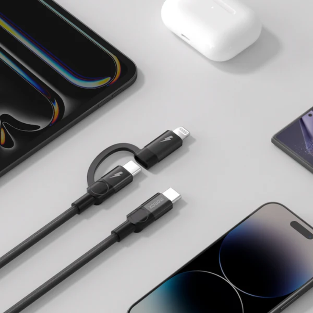 Momax - 60W كابل USB-C إلى USB-C ولايتنينج