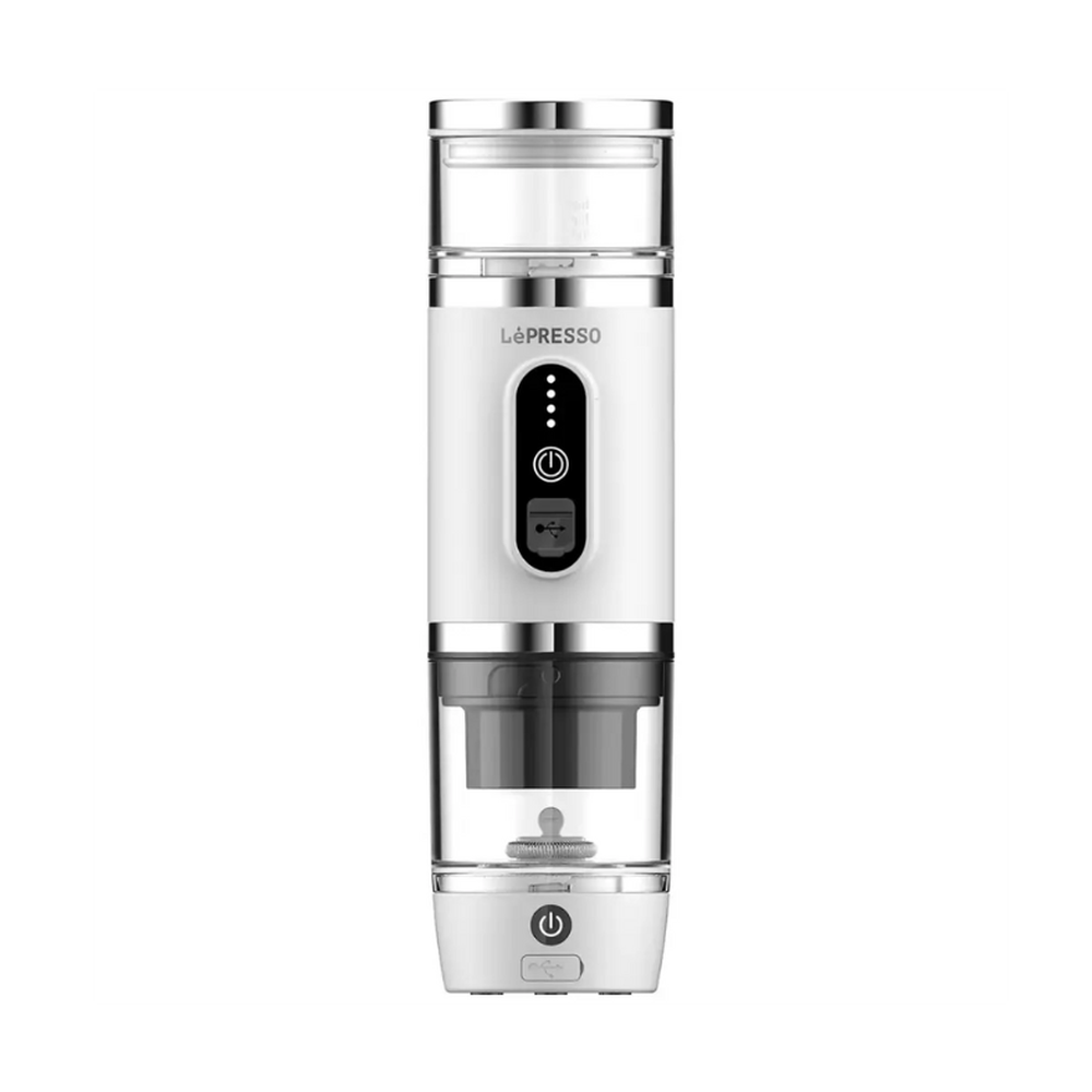 LePresso Portable Coffee Maker 4-in-1, Compact Multifunctional Espresso Machine for Fresh Coffee On the Go, Portable Coffee Brewer with Versatile Brewing Options, Easy to Use & Travel Friendly | ماكينة قهوة LePresso محمولة 4 في 1، آلة إسبرسو متعددة الوظائف لتحضير القهوة الطازجة أثناء التنقل، ماكينة قهوة صغيرة بخيارات تحضير متعددة، سهلة الاستخدام ومثالية للسفر