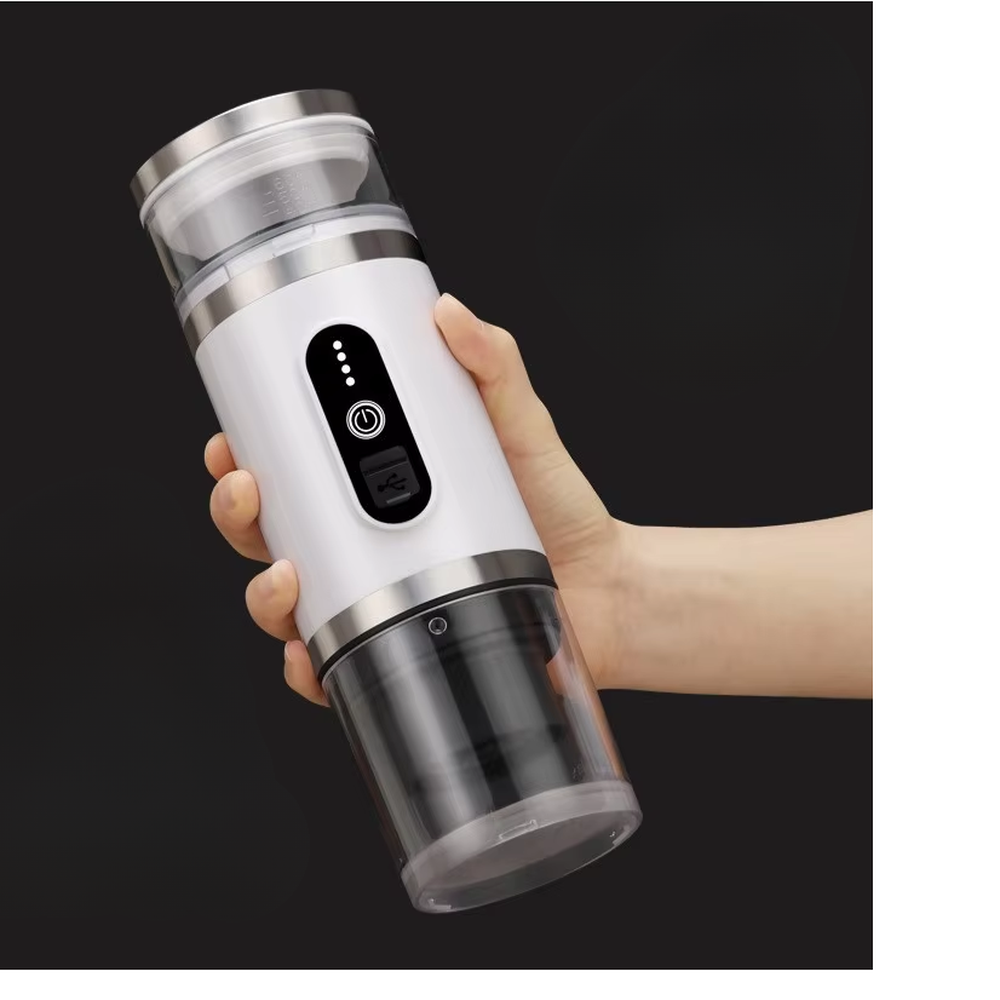 LePresso Portable Coffee Maker 4-in-1, Compact Multifunctional Espresso Machine for Fresh Coffee On the Go, Portable Coffee Brewer with Versatile Brewing Options, Easy to Use & Travel Friendly | ماكينة قهوة LePresso محمولة 4 في 1، آلة إسبرسو متعددة الوظائف لتحضير القهوة الطازجة أثناء التنقل، ماكينة قهوة صغيرة بخيارات تحضير متعددة، سهلة الاستخدام ومثالية للسفر