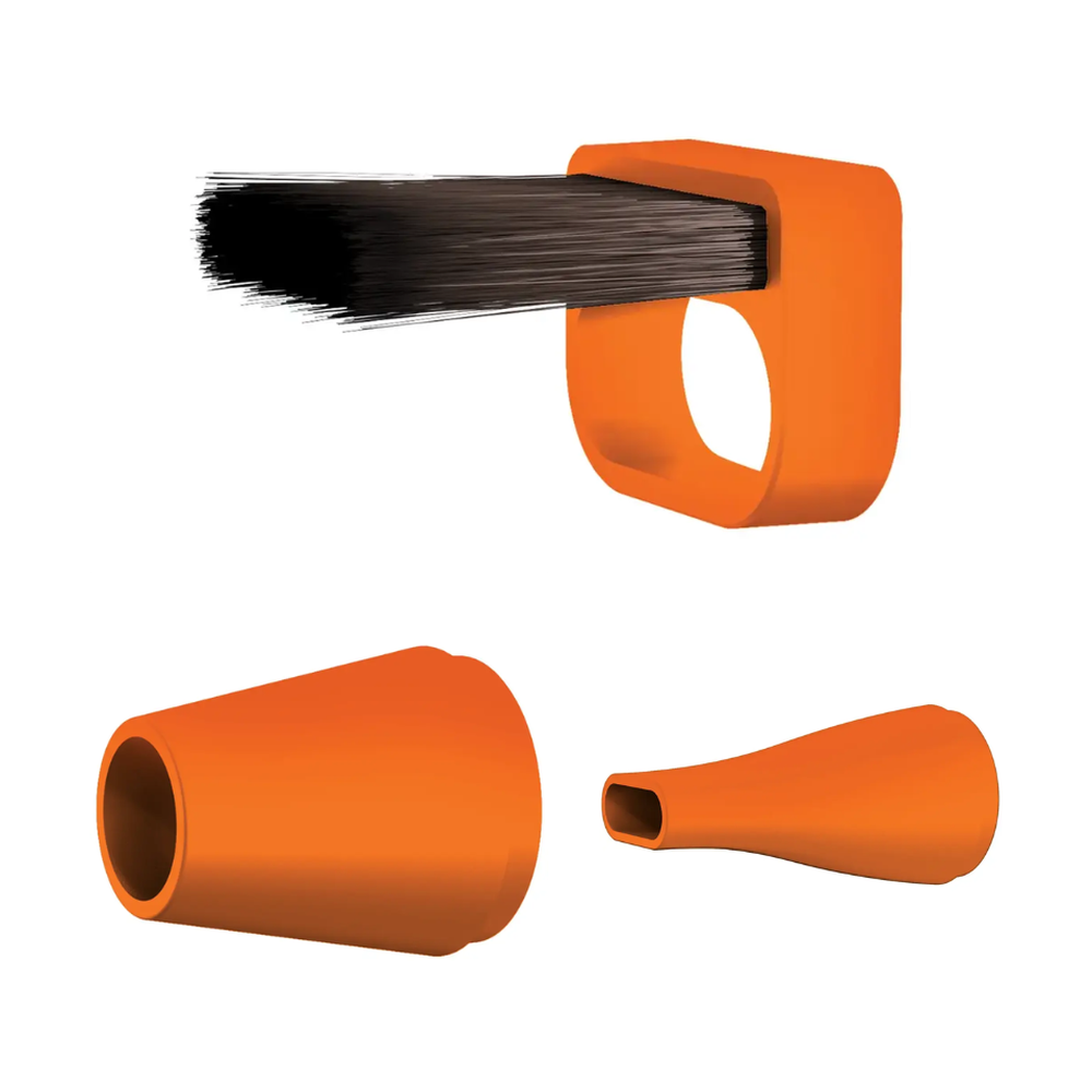 Porodo 160W Turbo Air Duster kit with brush and nozzles
