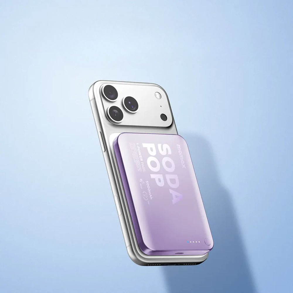 Momax - 15W Magnetic Wireless Power Bank