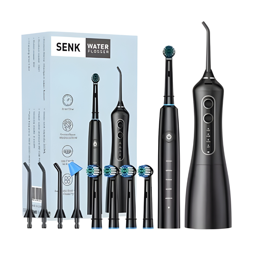 Senk - طقم خيط تنظيف الأسنان المائي