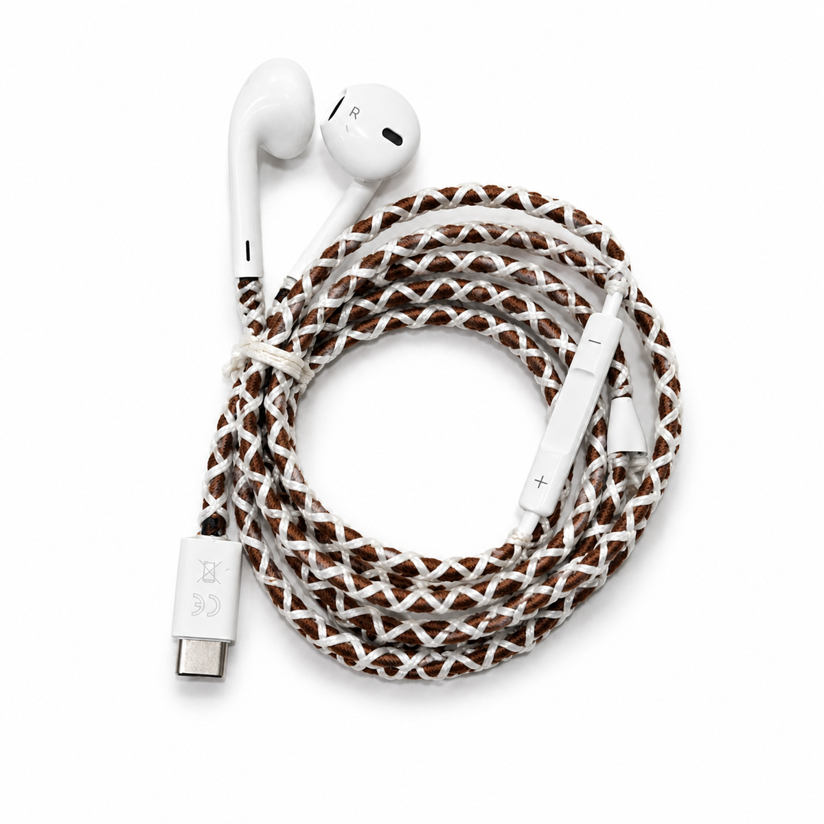 Apple - Earphones USB-C With Custom Cover